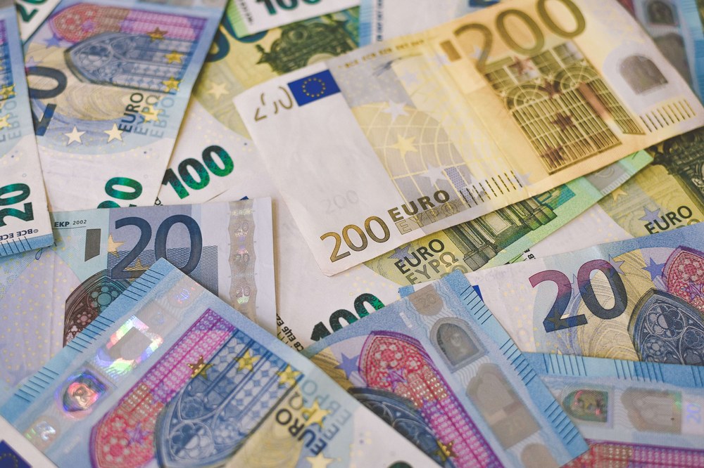 Banknoty euro (EUR)